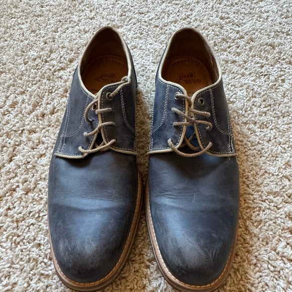 Johnston & Murphy Navy Dress Shoes main image 6